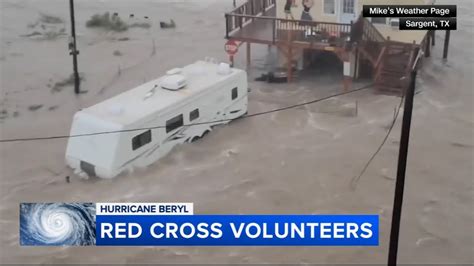 Tracking Hurricane Beryl New Jersey Red Cross Volunteers In Texas As Storm Slams Gulf Coast