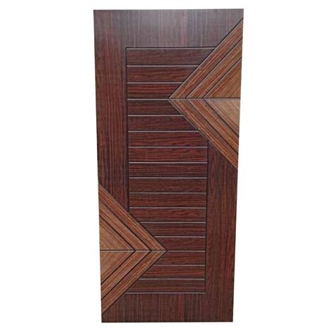 Brown Sal Wood Interior Membrane Door For Home And Hotel At Rs Sq