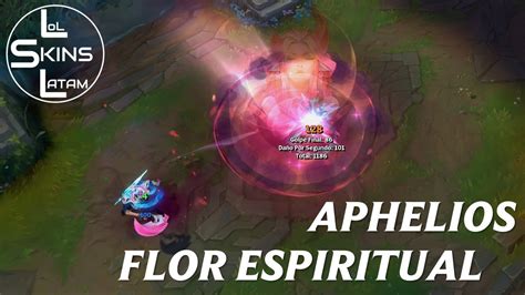 Aphelios Flor Espiritual Previsualización League of Legends YouTube