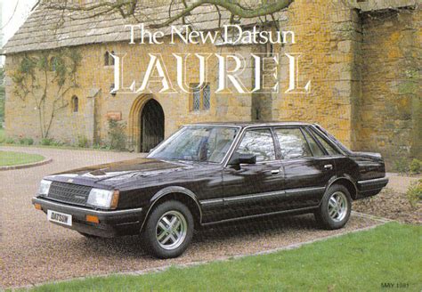 Datsun Nissan Laurel Original Uk Sales Brochure S M C