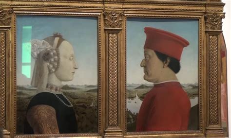 FlorenceUffizi Gallery The Duke And Duchess Of Urbino Federico Da