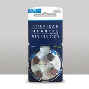 Hearing Aid Batteries Size 675 American Hearing Audiology