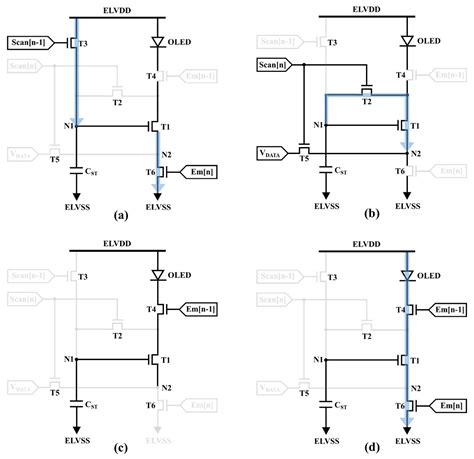 Micromachines Free Full Text Amoled Pixel Circuit Using Ltpo