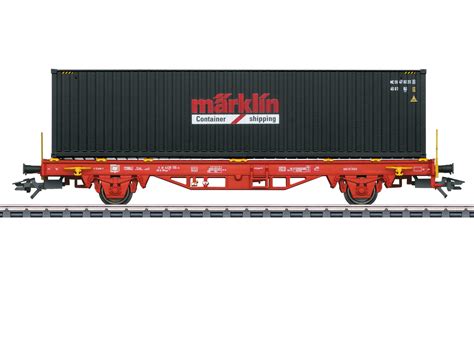 Märklin 47584 Container Tragwagen Lgs 580 der DB AG Einmalserie