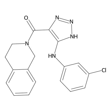 Buy 5 3 Chlorophenyl Amino 1H 1 2 3 Triazol 4 Yl 3 4