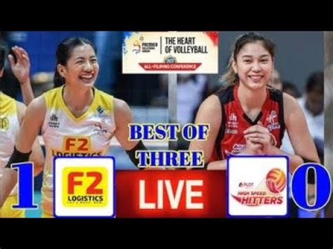 PVL LIVE F2 LOGISTICS Vs PLDT HIGH SPPED HITTERS LIVE SCORES And