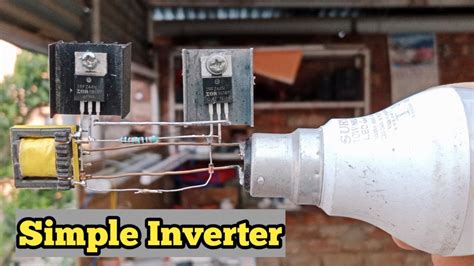 How To Make Inverter At Home Irfz44n Youtube