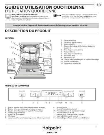 HOTPOINT ARISTON HFC 3C26 F X Mode D Emploi Manualzz