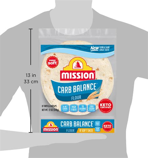 Carb Balance Soft Taco Flour Tortillas Mission Foods