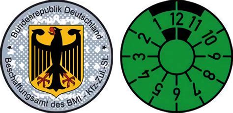 Registration Stickers/Seals – GermanPlates.com