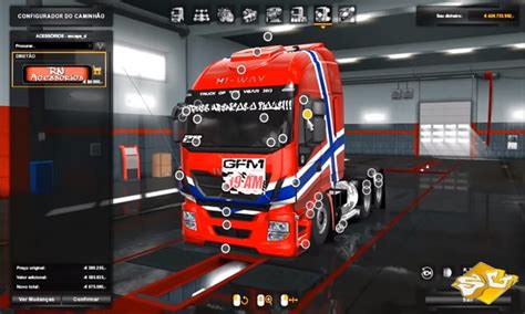 Caminh O Iveco Hi Way Edit Br Para V X Ets Mod Simuladores