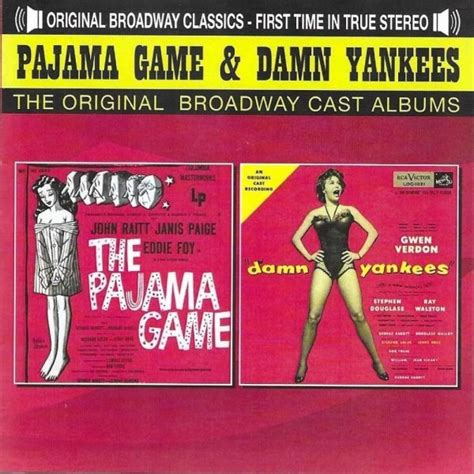 Cd The Pajama Game Damn Yankees Original Broadway Cast Musical