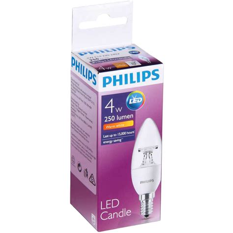 Philips Led 25lm Candle E14 B35 Each Woolworths