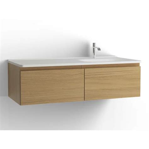 Bim Objects Free Download Flow Bathroom Cabinet With Washbasin 1200 Right 2 Drawers Single