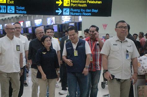 Puncak Arus Balik Bandara Ap Ii Layani Penumpang