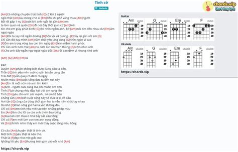 Chord Tình Cờ Justatee Lk Emily Tab Song Lyric Sheet Guitar Ukulele Chords Vip