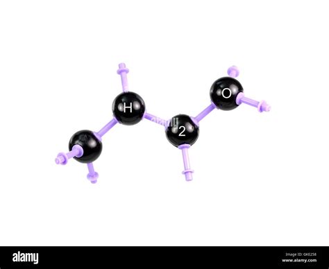 H O Molecule Chemical Structure Banque De Photographies Et Dimages