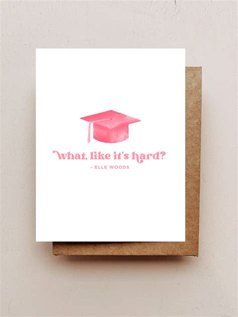 Elle Woods Grad Card – The Nash Collection