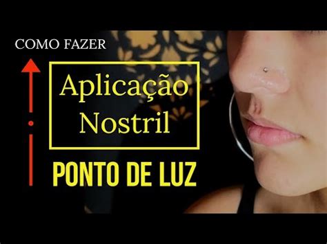 Como Colocar Piercing NOSTRIL Ponto De Luz YouTube