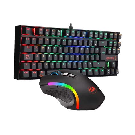 Combo Redragon K Rgb Ba Sp Tec Y Mouse Ryr Computacion