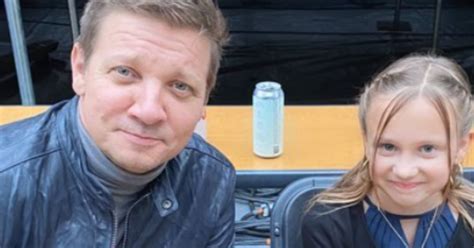 Jeremy Renner's Daughter Ava Attends UCLA Event With Her Dad