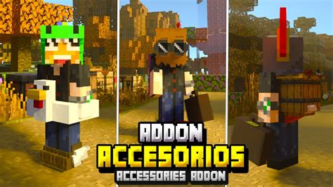 Addon De Accesorios Para Minecraft Pe 1 19 Accesories Addon Mods