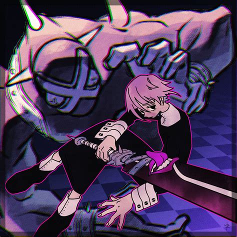 Crona And Ragnarok Soul Eater Drawn By 4lily Danbooru