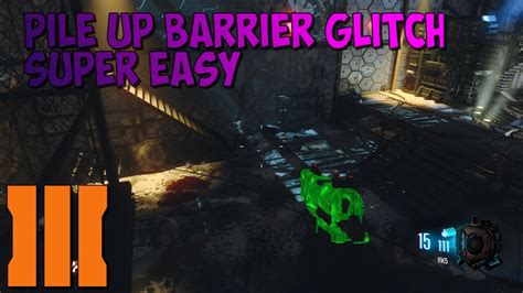 Black Ops Zombie Glitches Easy Barrier Glitch On The Giant Zombie