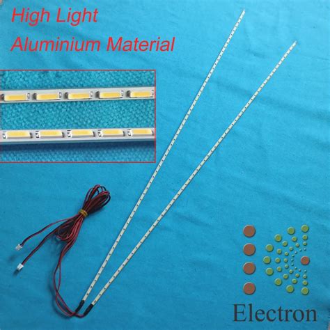 610mm Led Backlight Lamp Strip Aluminum Plate W Double Sided Adhesive