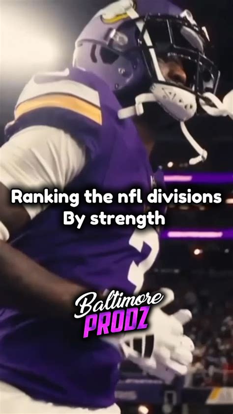 Ranking The Nfl Divisions By Strength Nfl Edit Roadto200subs Youtube