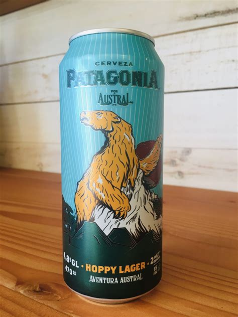 Austral Patagonia Hoppy Lager 48° 470cc Wine And Market Patagonia