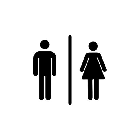 Premium Vector Toilet Icon Vector Design Template