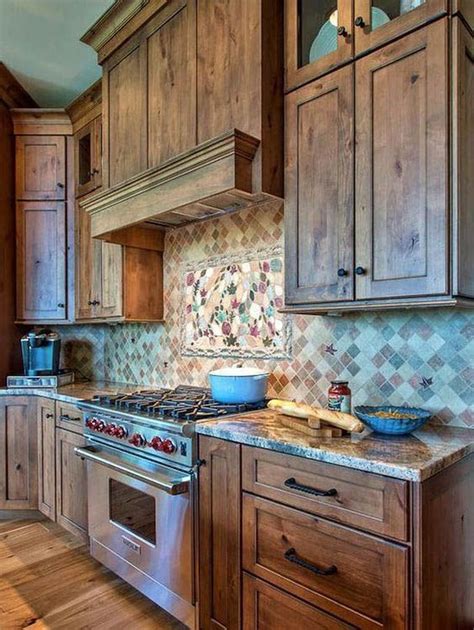 31 Fabulous Modern Rustic Kitchen Cabinets - MAGZHOUSE