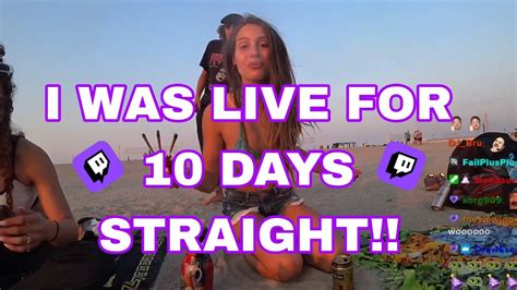 STREAMING FOR 10 DAYS STRAIGHT SUBATHON RECAP YouTube