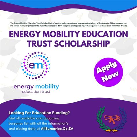 Energy Mobility Education Trust Scholarship 2023