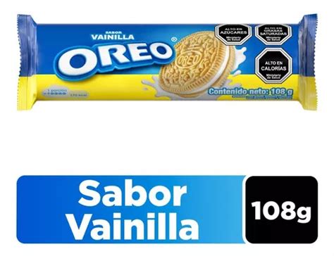 Oreo Galletas De Vainilla Rellenas Sabor Vainilla 108 Gr MercadoLibre