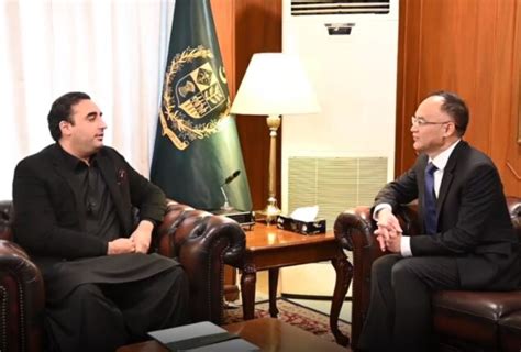 Fm Bilawal Chinese Envoy Discuss Bilateral Relations