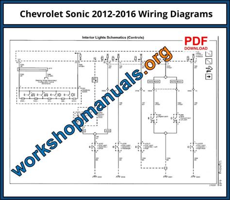 Chevrolet Sonic Workshop Repair Manual 2012 2016 Download Pdf