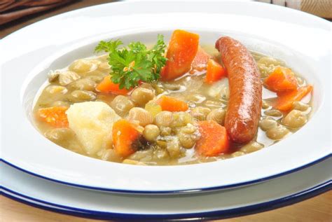 Delicious Country Style Soup Stock Photo - Image of diet, pork: 17345212