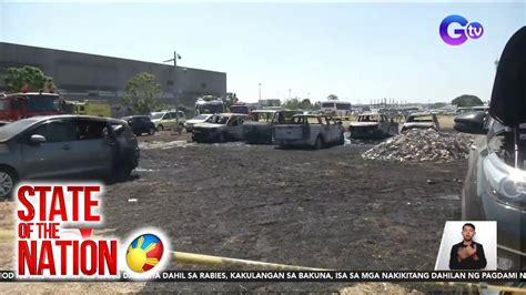 Sasakyan Nasunog Sa Outdoor Parking Lot Ng Naia Terminal 3 SONA