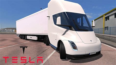 Ets2 V1 31 I Mod ️ Tesla Semi Truck With Trailer 2019 [deutsch Hd