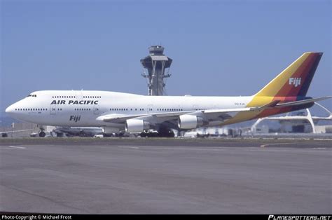 DQ FJK Air Pacific Boeing 747 412 Photo By Michael Frost ID 027952