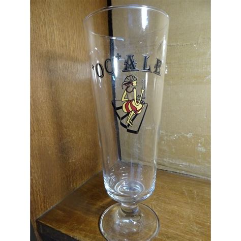 1 VERRE OC ALE 50CL HT 23 20CM BRASSERIE FRANCAISE Tigrebock