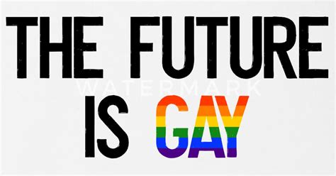 The Future Is Gay LGBT Gay Pride CSD Rainbow Organic Short Sleeved Baby Bodysuit Spreadshirt