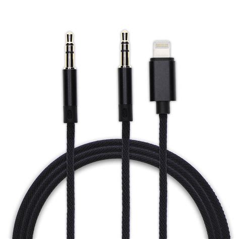 4smarts Lightning And 35mm Aux To 35mm Aux Audio Cable Soundcord 12m