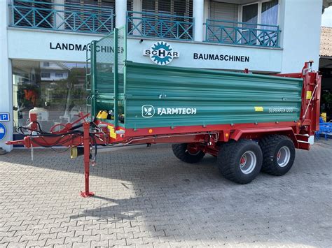 Farmtech Superfex Hydraulischer Vorschub Landwirt