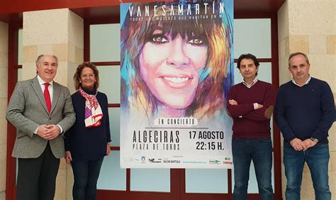 Landaluce presenta el concierto de Vanesa Martín que llega a Algeciras