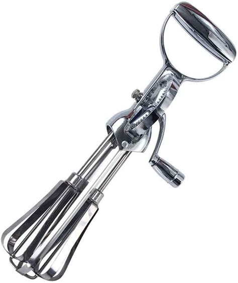 Lacor 62901 Batteur Mélangeur à Manivelle Silver Amazon fr Cuisine