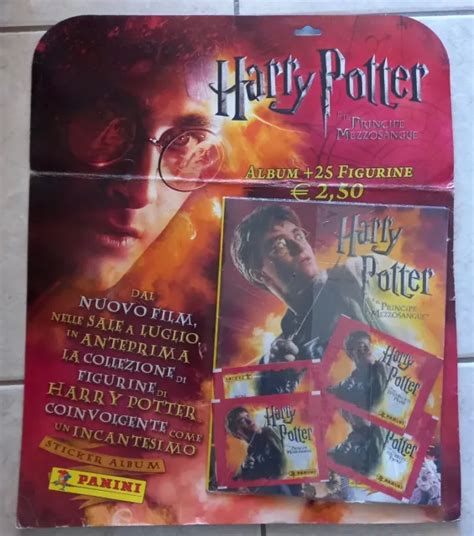 ALBUM PANINI HARRY POTTER E IL PRINCIPE MEZZOSANGUE Pack 5 Bustine 25