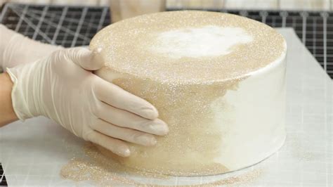 Make This Glamorous Edible Glitter Cake in 3 Simple Steps